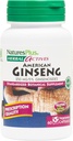 Natures Plus Herbal Actives American Ginseng - 250 mg, 5% Ginsenosides - 60 Vegan Capsules - Glutenvrije - 60 porties