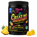 Creatine Monohydrate Gummies, NSF Certified Creatine Gummy, 5g Dose for Men & Women to Support Muscle, Strength, Recovery, Cognitive Health & Memory, Pineapple Flavor, 135 Gummies