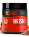FreshCap Mushrooms Ayurvedic Premium Organic Reishi Powder - 14:1 Fruiting Body Extract with 27% Beta-Glucans - 3rd-Party Tested Nootropic for Calm, Balance and Stress Support (60 Servings)