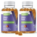 Viteey Black Maca Root Gummies - Drive, Passion & Energy Support - Black Maca Root for Men & Women - Veganistisch, Glutenvrij - 120 Tel.
