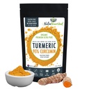 Organic Turmeric Curcumin Powder – 95% Curcuminoids (1500mg per Serve) with Black Pepper – Vegan, Gluten-Free, Non-GMO – Made in Australia – 120g