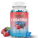Creatine Gummies Monohydrate, Chewable Creatine Monohydrate, Muscle Boost, Energy Boost, Pre-Workout Supplement, Enhanced Bursts, Vegan, Muscle Growth Support, Recovery & Performance, Gluten Free