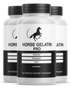 (3 Pack) Horse Gelatin Capsules - Official HorseGelatin Supplement Pills with Premium Ingredients, Advanced Formula Support for Overall Health & Wellness Reviews (180 Capsules)