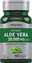 Piping Rock Aloe Vera Capsules 20000mg 