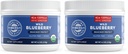 Vimergy Wild Blueberry Powder –Protects Brain Health* - Supports Cardiovascular Function* – Organic, Vegan & Gluten-Free – 120g (Pack of 2)