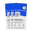 Calm Patch | Wearable Wellness for Relaxation Support with Botanical Blend | Long Lasting Patch for 10 Hours | Vegan & Latex Free | 4 Patches Per Pack, 3 Pack