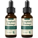 Lymphatic Drainage Drops, Lymphatic Drainage Supplements, Herbal Blend-Lymph System Support, Lymphatic Drainage, Vegan & Non-GMO (2pcs)