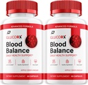 Glucorx Bloodbalance Advanced Formula Pills, Gluco-rx All Natural Supplements Reviews for Health Support - 2 Pack - 120 Capsules
