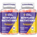Methylated Multivitamin for Women Gummies, Methylfolate & B12, TMG, Calcium, Probiotic, Daily Vitamin A, C, E, B Complex - Energy, Immune, Bone, Skin, Hair - Vegan, Sugar Free, 120 Count