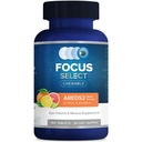 Focus Select AREDS2 Based Chewable Eye Vitamin-Mineral Supplement for Eyes (180 ct. 90 Day Supply) Citrus Flavored Eye Chewable - Low Zinc Formula