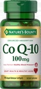 Nature's Bounty CoQ10, helpt handhaven gezonde bloeddruk, 100 mg, snelle afgifte Softgels, 75 Tellen