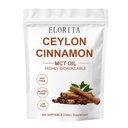 Elorita Ceylon Cinnamon Softgels with MCT Oil for Daily Wellness | Noralife Ceylon Cinnamon Soft Gels with MCT Oil, Bioavailable Non-GMO Softgels, Easy for Morning or Mealtime Routine