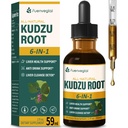 Kudzu Root Extract Drops for Liver Support, High Absorption Formula Supplement with Milk Thistle, Turmeric, and Hovenia Dulcis. 2 oz