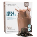 WonderSlim Meal Replacement Shake, Mocha Cream, 15g Protein, 24 Vitamins & Minerals, Gluten Free (7ct)