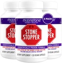 Stone Stopper Capsules, Kidney Stone Prevention, Calcium Oxalate Protector, Alkali Citrate Support Supplement, Developed by Urologists to Support Kidney Health, 90 Day Supply (360 Count)