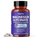 Magnesium Glycinate 200mg Chelated High Absorption 120 Capsules | For muscle relaxation, restful sleep & nervous system health. Vegan, non-GMO, gluten-free, no fillers, 60 servings.