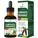 Lymph Cleanse Herbal Drops, Natural Poke Root (Phytolacca Americana) Extract for Lymph System Support, Body Detox Support & Immune Defense Support. 2oz