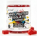 Whey Protein Isolate Gummies for Muscle Support Recovery and Daily Protein Supplement with BCAA and Digestive Enzymes– 120 Sugar-Free Gummies