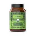 Complete Natural Products Pure Alfalfa Leaf - 100 capsules - 450 mg puur gedroogd biologisch Alfalfa Leaf Powder in Veggie Capsules