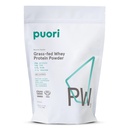 Puori Grass-Fed Whey Protein Powder, Unflavored - 30 Servings | Pasture-Raised & Hormone-Free - Post-Workout Protein Supplement Contains BCAA - Build Muscle, Support Recovery - Men & Women