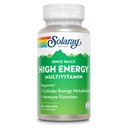SOLARAY Once Daily High Energy Multivitamin for Women and Men – with Vitamin C, Vitamin D and Whole Food & Herb Base - Cellular Energy Metabolism & Immune Function Support – 60 Servings, 60 VegCap