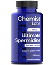 Ultimate Spermidine Supplements for Men and Women, 100x Formula, Longevity Supplements Support, 5 mg Per Capsule, 3rd Party Tested, Vegan, 120 Servings