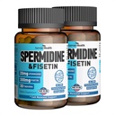 Spermidine & Fisetin Supplement - 20mg of 99% Spermidine Per Serving, 3HCL & 300mg Fisetin for Women Men Cell Renewal, Aging Defense & Longevity, Gluten Free, Non-GMO, Made in USA | 60 Veggie Caps