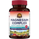 Vitalitown 25-in-1 Magnesium Complex, 74mg, Magnesium Glycinate, Malate, Taurate, Vitamin C, D3, K2, B Complex, Gentle & High Absorption, Non-GMO, 120 Capsules