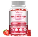 29-in-1 Liposomal 18 Active Types Magnesium Complex 1400MG Gummies,Citrate Glycinate Malate etc,Mild & Efficient,Extra Vitamin B6 B12 D3K2 & CoQ10, Relaxation Nerve* & Hert* Support