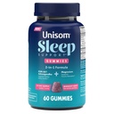 Unisom Sleep Support Gummies, 2-in-1 Magnesium Ashwagandha Drug-Free Formula, Supports Healthy Sleep Routines, Midnight Berry Flavor, 60 Count