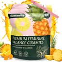 Premium Feminine Balance Gummies,Vital Vaginal Probiotics Source Feminine Gummies,Probiotic Gummies for Prenatal & Postnatal Women - Probiotics for Digestion, pH Balance, Gut Health, Immune Support