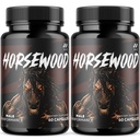 (2 Pack) Horsewood Capsules, Official Horsewood Pills for Men with All Natural Ingredients, Max Strength Supplement with Premium Vitamins Supporting Optimal Wellness and Advanced Health (120 Capsules)