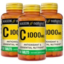 MASON NATURAL Vitamin C 1,000 mg, 300 Day Supply, Supports Healthy Immune System, Antioxidant and Essential Nutrient, 3 Pack