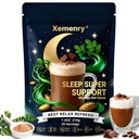Moringa Hot Cocoa Sleep Aid, Pure Moringa Powder Mix with Cocoa Powder - Supports Energy, Immune Support, Gut Health, Green Superfood with Vitamins & Amino Acids, 7.4 oz., 30 Servings