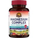 Vitalitown 25-in-1 Magnesium Complex, 74mg, Magnesium Glycinate, Malate, Taurate, Vitamin C, D3, K2, B Complex, Gentle & High Absorption, Non-GMO, 60 Capsules