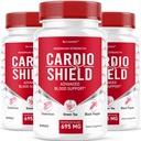 (3 Pack) Cardio Shield Capsules - Official Cardio Shield Supplement Support Vitamin Pills, All Natural Cardio Shield Advanced Premium Formula Wellness & Overal Health Review, 180 Capsules For 3 Months