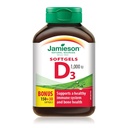 Jamieson Laboratories Vitamin D 1000IU/25 mcg Softgel 150+30 Bonus-150+30 Brand