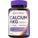 Doctor's Recipes Calcium AKG Supplement 1000mg, Calcium Supplement for Women & Men, Alpha-ketoglutarate, High Bioavailable for Healthy Aging, Bone Health, Vegan, 150 Capsules