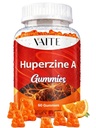 Huperzine A Supplement 200 mcg Gummies - Brain Supplements for Memory and Focus, Supports Cognitive Function & Mental Clarity - for Men, Women & Seniors - Non-GMO, Gluten-Free, 60 Vegan Chewables