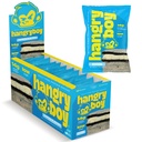 Hangryboy Protein Cookie Sandwich – 14g High Protein, Gluten‑Free, GMO‑Free Cookies - Perfect on The Go Protein Snack, Cookies and Cream, 12‑Count Box