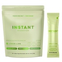 Instant Hydration Sugar Free Electrolytes Powder Packets - Lemon Lime Electrolyte Drink Mix & Travel Essentials - Post Workout Recovery, Brain Health, Muscle & Tissue Support - 20 Sticks