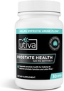 Utiva Prostate Health - Natural Formula for Healthy Function and Urine Flow - Prostate Supplement for Men - Beta-Sitosterol and Saw Palmetto for Men - 30 Softgels