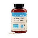 NatureWise Calcium Citrate 300mg Capsules - Supplement for Bone Health - Easy to Digest & Well-Absorb - Vegan, Non-GMO, Gluten-Free - 180 Capsules[90-Day Supply]