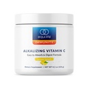Equilife Alkalizing Vitamin C Supplement, Lemon Splash, 30 Servings | 2500 mg per Serving | Easy Absorption Powder | Immunity Support | With Magnesium, Calcium & Potassium | Gluten Free | Non-GMO