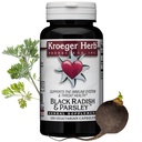 Kroeger Herb Products, Black Radish and Parsley Supplement, Immunity Support, Liver Health & Gallbladder Support with Black Radish, Vegetarian, Non-GMO, Gluten Free, No Preservatives, Made in USA