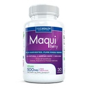 Pure Maqui Berry Extract Capsules for Antioxidant & Inflammation Support | Full Spectrum Healthy Aging Supplement | All Natural Superfood - 500mg, 30 Capsules