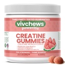 Creatine Gummies for Women – Creatine Monohydrate, Supports Strength, Performance & Cognitive Function, Watermelon Flavor, Fruit Pectin Based, Vegan, Non-GMO, Gelatin-Free, 90 Count