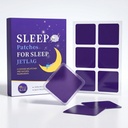 Sleep Patches for Adults - Melatonin, Lavender & GABA Aromatherapy Stickers, Topical Relaxation Aid, Calm Night Support, 42 Pcs, 8 Hour Use, Skin Friendly, for Men & Women