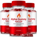 Alpha Gummies for Men, Alpha Gummy Extreme for Men - Maximum Strength Performance Supplement, All Natural Support Overall Health & Wellness, Advanced Formula, AlphaGummies Extreme Reviews (3 Pack)