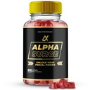 Alpha Surge Gummies, Official Alpha Surge Gummies for Men - Maximum Strength Performance, All Natural Support Overall Health and Wellness, AlphaSurge Advanced Formula Support Gummy Reviews (1 Pack)